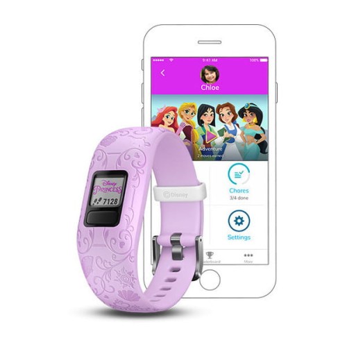 Garmin Vivofit Jr. 2 Ikony Księżniczki Disney - Regulowany Pasek [010-01909-15]