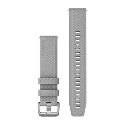 Silikonowy pasek Garmin Vivoactive 3/Vivomove HR/Forerunner 645/Forerunner 245 - szary [010-12925-00]