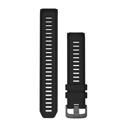 Silikonowy pasek Garmin Instinct/Instinct 2 22mm - Czarny [010-13105-06]