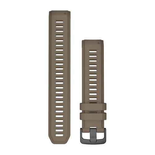 Silikonowy pasek Garmin Instinct/Instinct 2 22mm - Jasnobrązowy [010-13105-07]