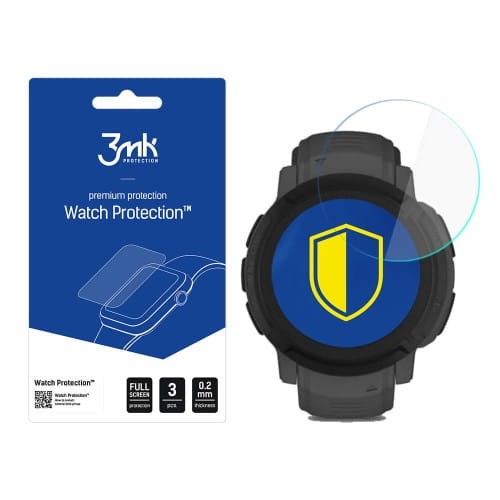Szkło ochronne na ekran Garmin Instinct 2- 3mk Watch Protection (3 szt)