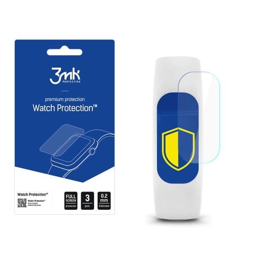 Folia ochronna na ekran Garmin Vivosmart 5 - 3mk Watch Protection ARC+ (3 szt)