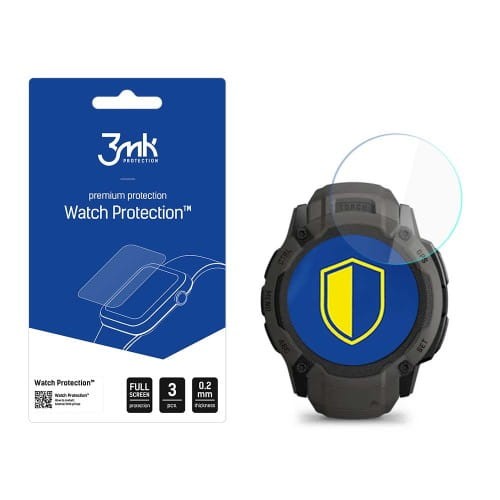 Szkło ochronne na ekran Garmin Instinct 2x - 3mk Watch Protection (3 szt)