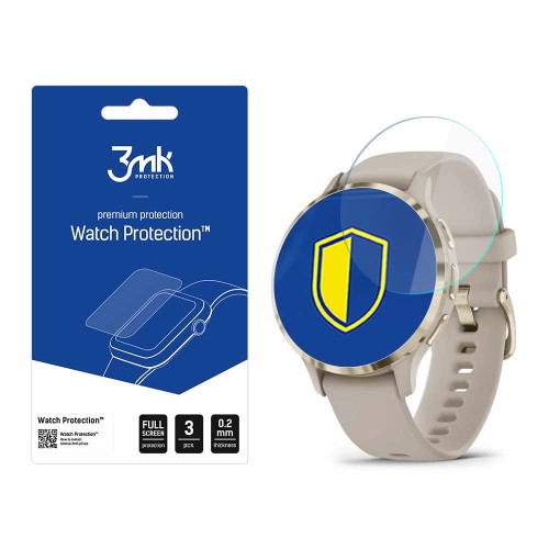Folia ochronna na ekran Garmin Venu 3s - 3mk Watch Protection ARC+ (3 szt)