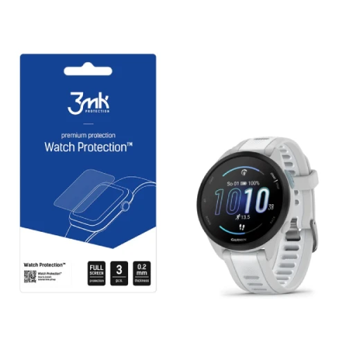 Szkło ochronne na ekran Garmin Forerunner 165 3mk Watch Protection (3 szt)