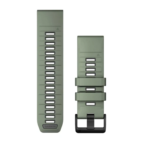 Silikonowy pasek Garmin QuickFit 26 mm - Willow/Graphite [010-13393-04]