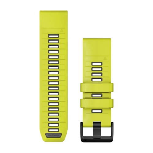 Silikonowy pasek Garmin QuickFit 26 mm - Amp Yellow [010-13393-08]