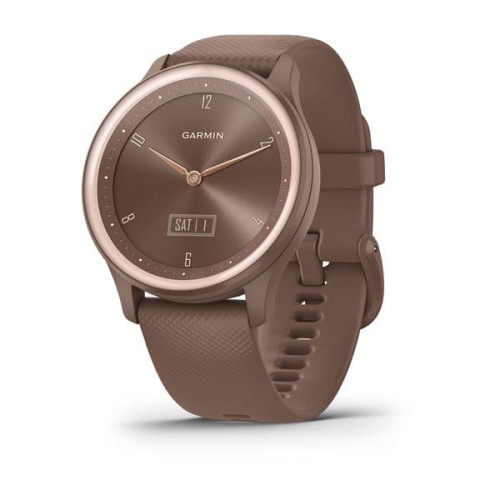 Garmin Vivomove Sport - jasnobrązowy z brzoskwiniowozłotymi akcentami [010-02566-02]