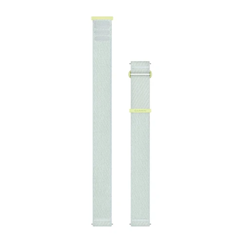 Materiałowy pasek ComfortFit Garmin 20mm - w kolorze Citron/Cloud blue [010-14400-03]