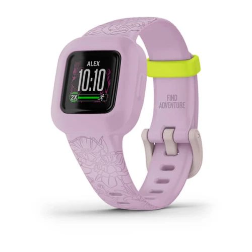Garmin Vivofit Jr. 3 - różowe kwiaty [010-02441-01]