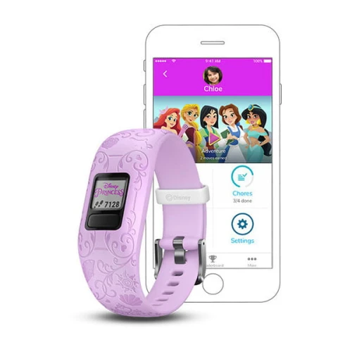 Garmin Vivofit Jr. 2 Ikony Księżniczki Disney - Regulowany Pasek [010-01909-15]