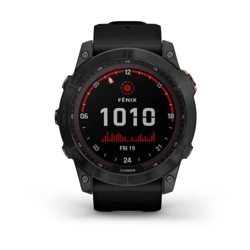 Garmin Fenix 7x Solar Czarny z czarnym paskiem [010-02541-01]