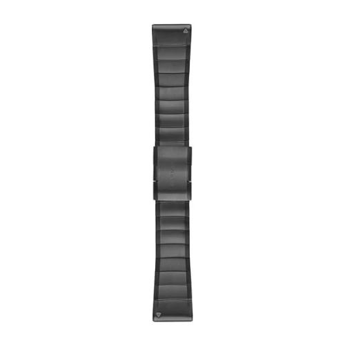 Tytanowa bransoleta Garmin Quick Fit 26mm - Fenix 5X/Fenix3 - Carbon Gray DLC Titanium [010-12741-01]