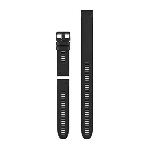 Silikonowy pasek Garmin Quick Fit 26 mm - Fenix 5X/5X+/6X - czarny [010-12907-00]