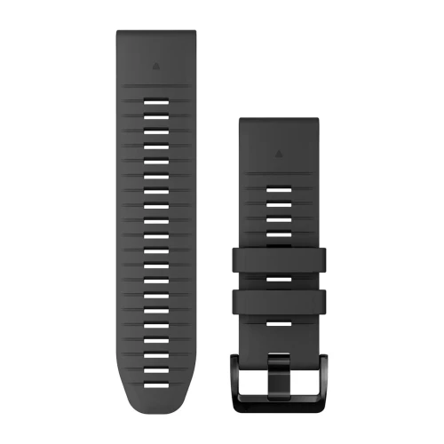 Silikonowy pasek Garmin QuickFit 26 mm  - grafitowy [010-13281-09]