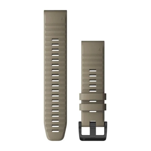 Silikonowy pasek Garmin Quick Fit 22 mm - Fenix 5/6 - ciemny piaskowy [010-12863-02]