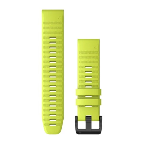 Silikonowy pasek Garmin Quick Fit 22 mm - Fenix 5/6 - żółty [010-12863-04]
