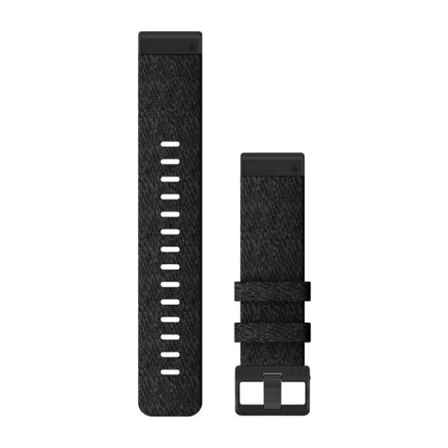 Nylonowy pasek Garmin Quick Fit 22 mm - Fenix 5/6 - fioletowo-czarny [010-12863-07]