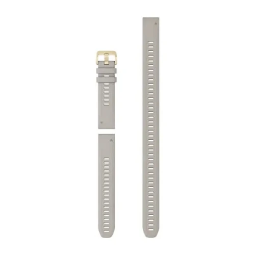 Silikonowy pasek Garmin QuickFit 20 mm Fenix/Descent -  jasnoszary z dodatkowym długim paskiem do nurkowania [010-13027-00]