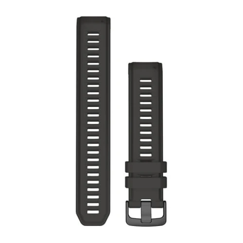 Silikonowy pasek Garmin Instinct/Instinct 2 22mm - grafitowy [010-13105-00]