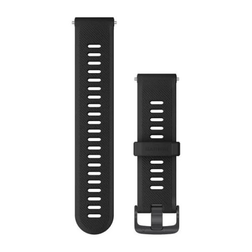 Silikonowy pasek Garmin Forerunner 745 - czarny [010-11251-9B]