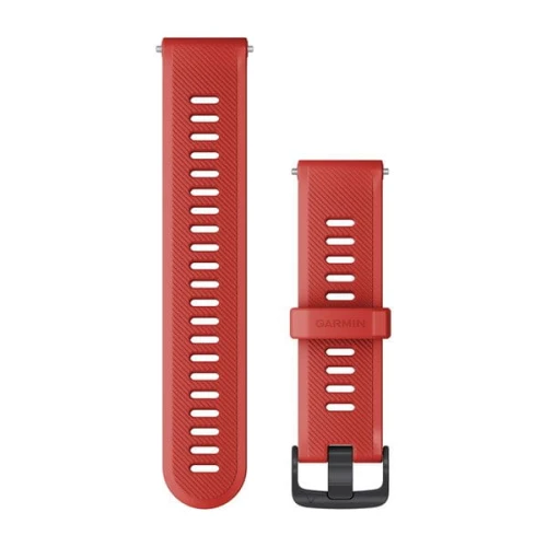 Silikonowy pasek Garmin Forerunner 745 - czerwony [010-11251-9C]
