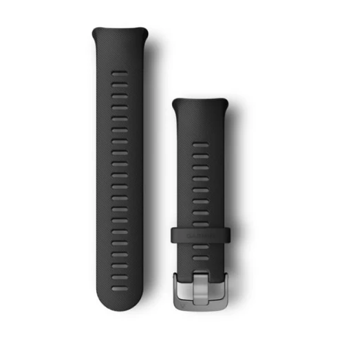 Silikonowy pasek Garmin Forerunner 45 - czarny [010-11251-1Y]
