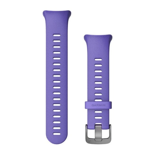 Silikonowy pasek Garmin Forerunner 45S - fioletowy [010-11251-2A]