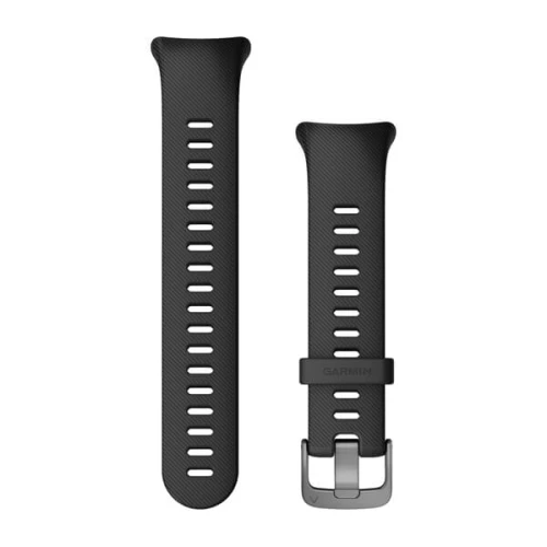 Silikonowy pasek Garmin Forerunner 45S - czarny [010-11251-2P]