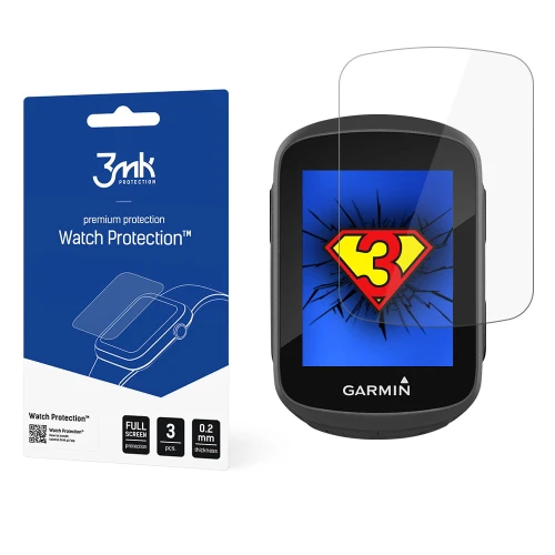 Nietłukące szkło hybrydowe do Garmin Edge 130/130 Plus, 3mk FlexibleGlass (1szt)