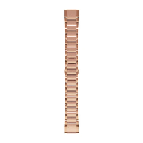Metalowa bransoleta Garmin Quick Fit 20 mm - Fenix 5S - różowo-złota [010-12739-02]