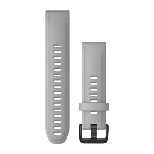 Silikonowy pasek Garmin Quick Fit 20 mm - Fenix 5s/5s+/6s - jasnoszary [010-12866-00]