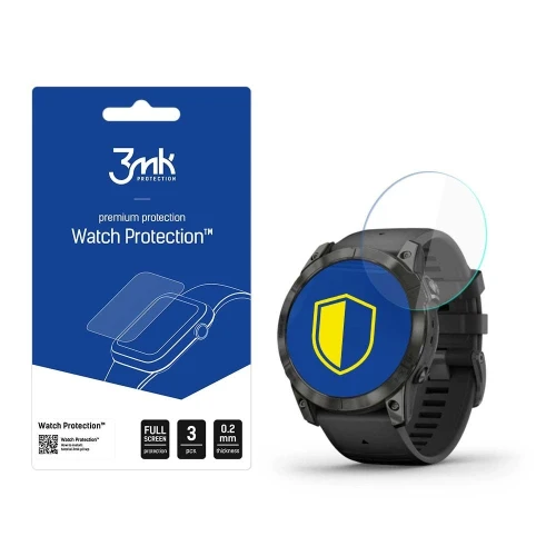 Szkło ochronne na ekran Garmin Epix PRO 47mm - 3mk Watch Protection (3 szt)