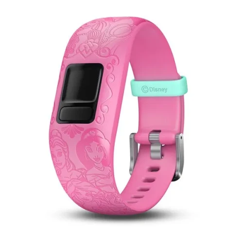 Opaska regulowana Księżniczki Disney dla Garmin Vivofit Jr. 2 - różowa [010-12666-14]