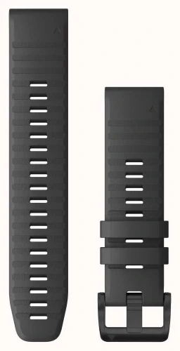 Silikonowy pasek Garmin QuickFit 22 mm - grafitowy [010-13280-09]