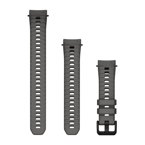 Silikonowy pasek do Garmin Instinct E 40 mm - Charcoal [010-13397-00]