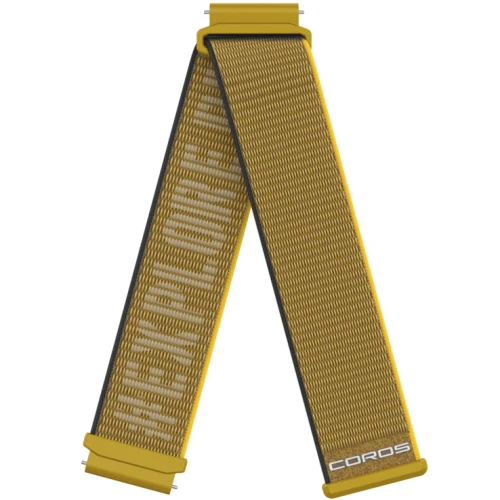 Nylonowy pasek COROS APEX 2 / PACE 2 / APEX 42mm - Żółty