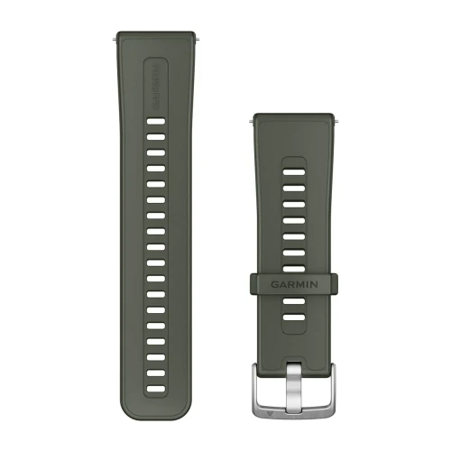 Silikonowy pasek Garmin Quick Release 24mm w kolorze Moss [010-13907-01]