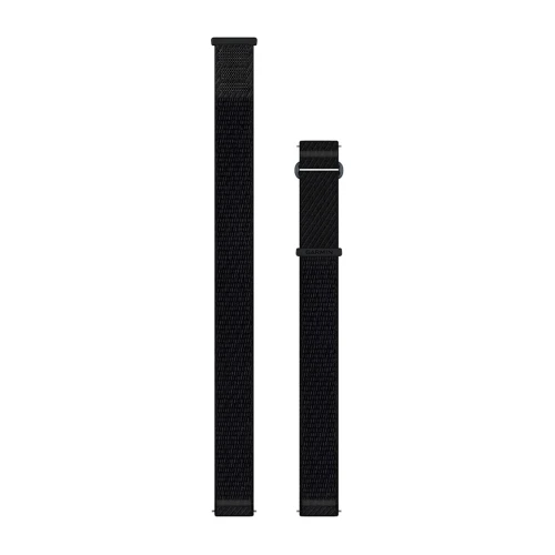 Materiałowy pasek ComfortFit Garmin 18mm - czarny [010-14400-02]