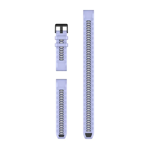 Silikonowy pasek Garmin QuickFit 22 mm (Zestaw nurkowy - 3 sztuki) - kolor Blueberry [010-14410-01]