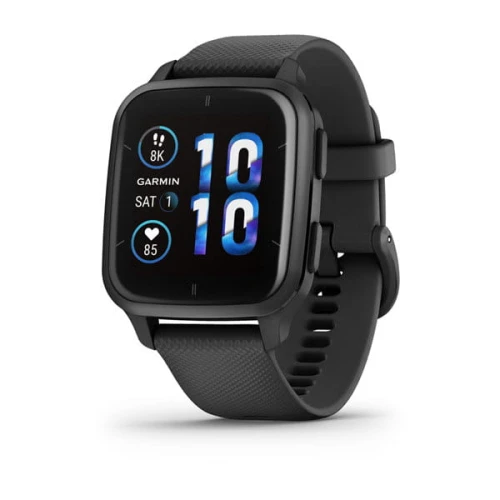 Garmin Venu SQ 2 Music Niebieskoszara ramka z czarną kopertą [010-02700-10]